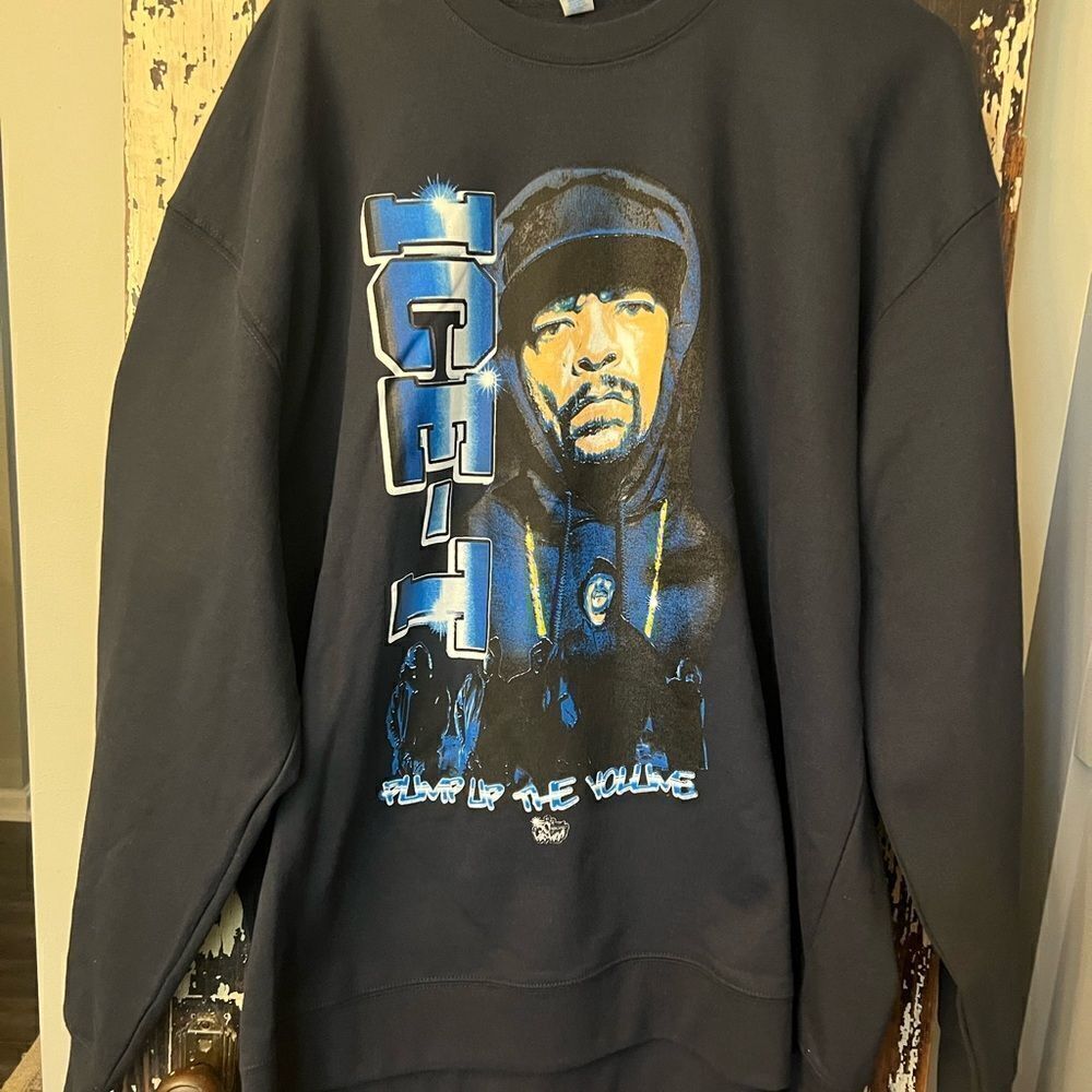 Ice-T Pump Up The Volume 50th Anniversary of Hip Hop sweatshirt. Men’s 3XL